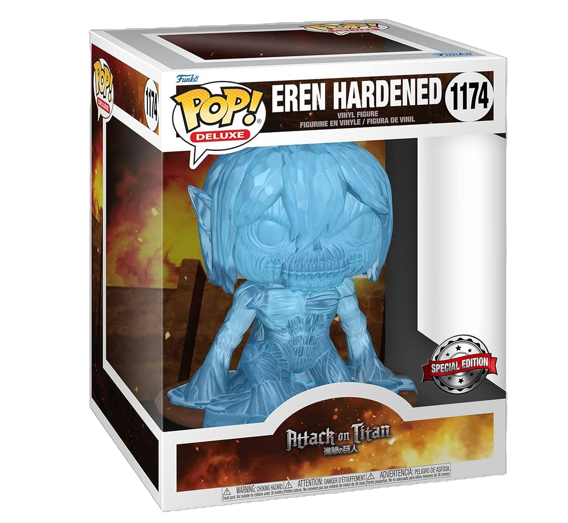 Funko Pop! EREN HARDENED #1174 - SUPER POP!